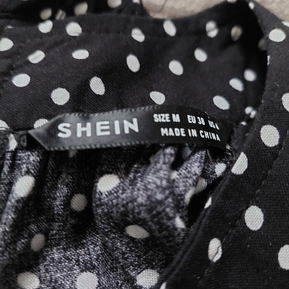 Shein polka dot maxi dress - Picture 3 of 5